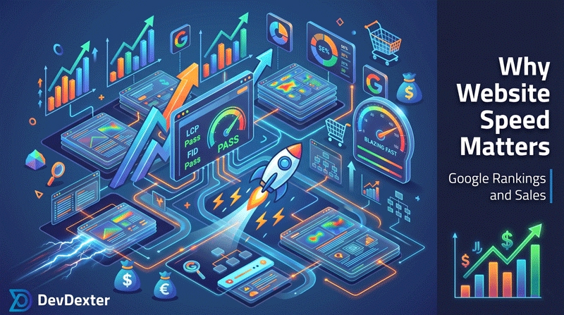 Why Website Speed Matters and How It Affects Google Rankings and Sales